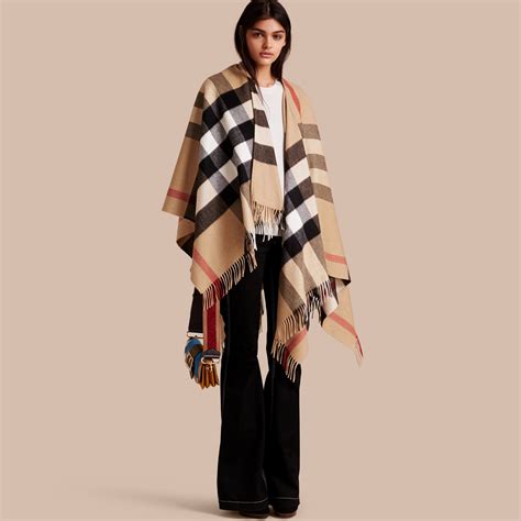 ponchos burberry|burberry poncho shawl pockets.